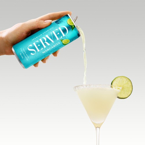 Served Margarita 8% Can