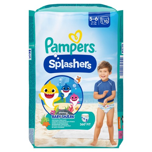 Pampers Splashers Swim Nappies, Size 5-6 (14+kg)
