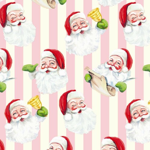 Vintage Santa Christmas Rollwrap