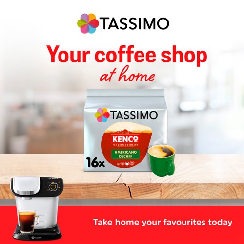 Tassimo Kenco Americano Decaff Coffee Pods