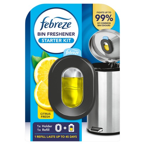 Febreze Bin Freshener Starter Kit Citrus Fresh