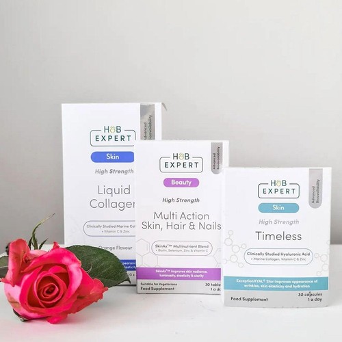 Holland & Barrett Expert Marine Collagen Liquid Sachets Orange