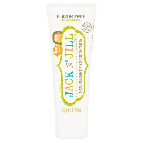 Jack N' Jill Natural Certified Toothpaste Flavour Free