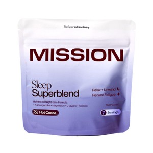 MISSION Sleep Superblend Hot Chocolate