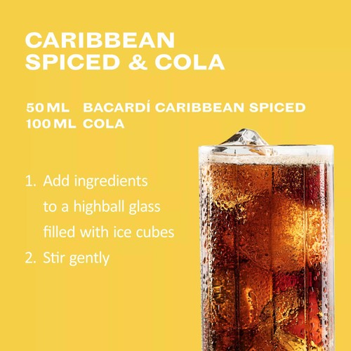 Bacardi Caribbean Spiced Premium Rum