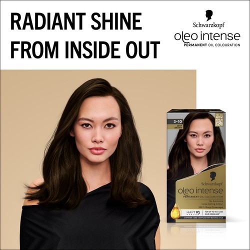 Schwarzkopf Oleo Intense Permanent Oil Colour 3-10 Deep Brown Hair Dye