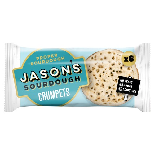 Jason's Sourdough Crumpets