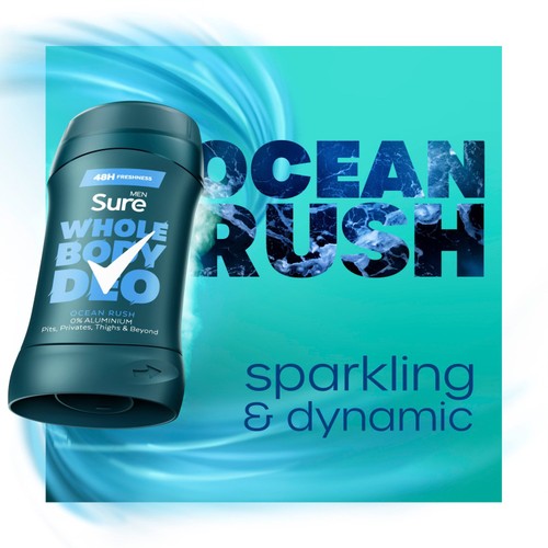 Sure Men Whole Body Ocean Rush Deodorant Stick