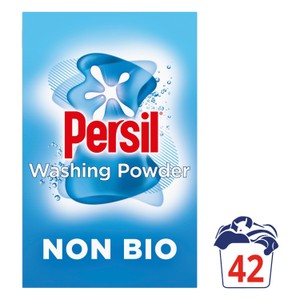 Persil Fabric Cleaning Washing Powder Non Bio 77 Washes