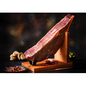 M&S Collection Serrano Ham Joint, Knife & Carving Stand