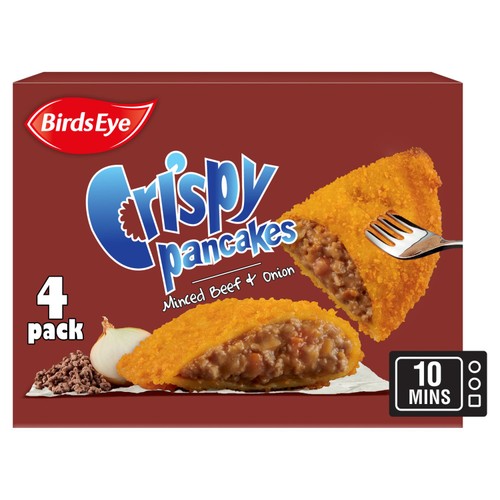 Birds Eye 4 Crispy Pancakes Minced Beef & Onion