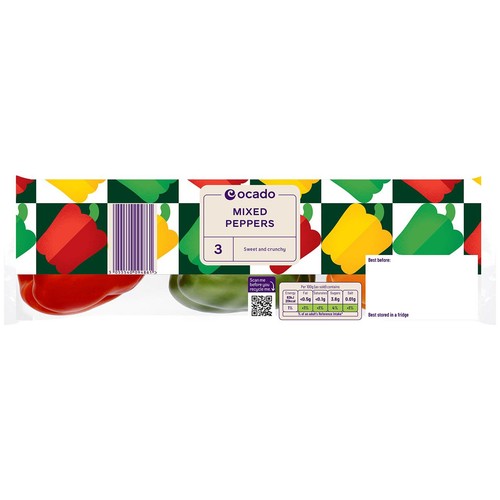 Ocado Mixed Peppers
