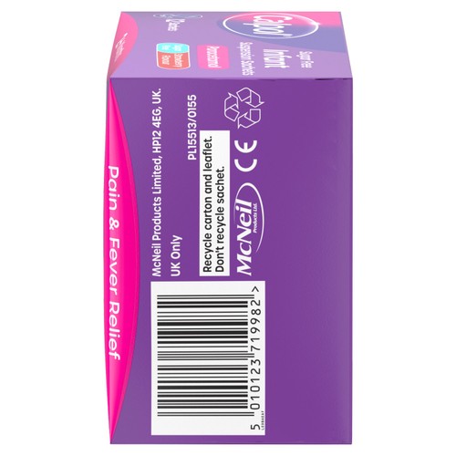 Calpol Infant Sugar Free Suspension Sachets Strawberry 2+ Months