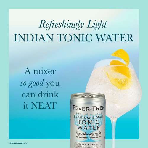 Fever-Tree Light Indian Tonic Water Cans