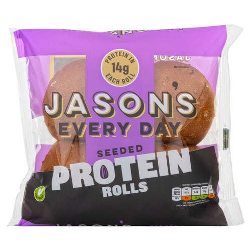 Jason's Sourdough Seeded Protein Rolls