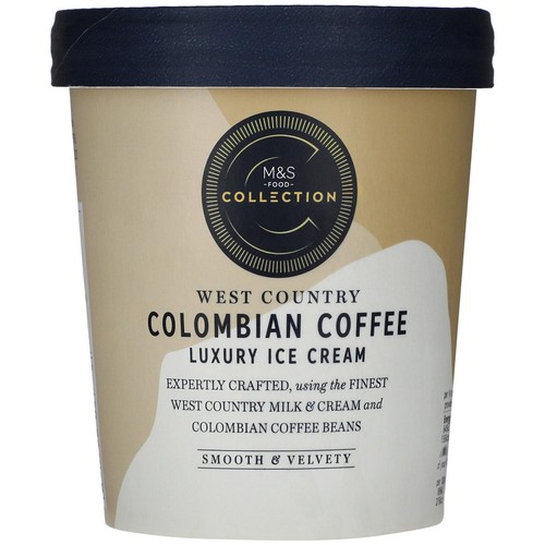 M&S West Collection Country Luxury Coffee Ice Cream