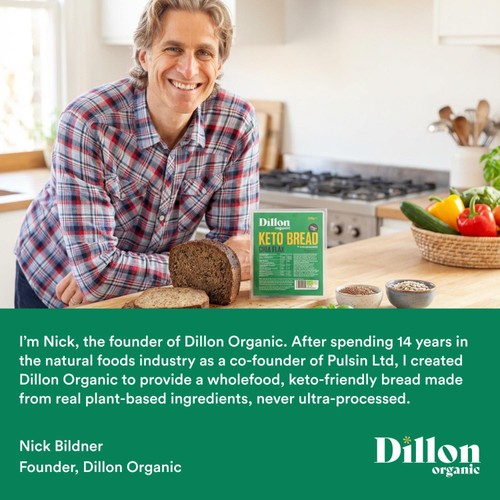 Dillon Organic Chia Flax Keto Bread