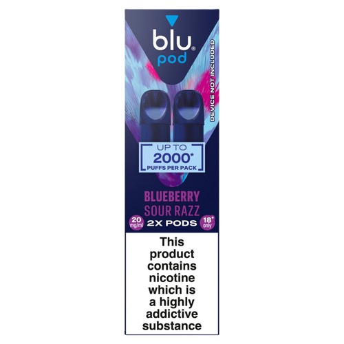 Blu pod Blueberry Sour Razz Vape