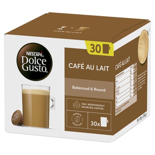 Nescafe Dolce Gusto Cafe Au Lait Capsules