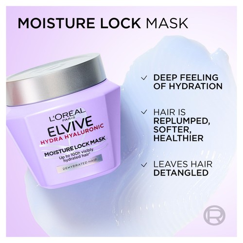 L'Oreal Elvive Hydra Hyaluronic Acid Mask moisturising for dehydrated hair