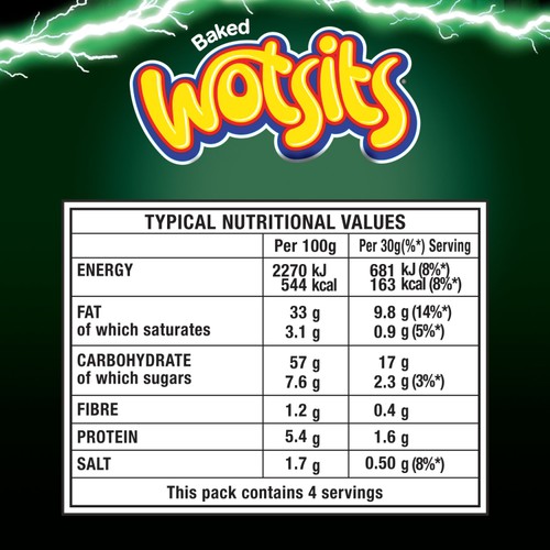 Wotsits Bag of Bones Really Cheesy Sharing Snacks