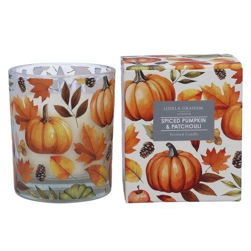 Pumpkin Spice Scented Boxed Candle Pot