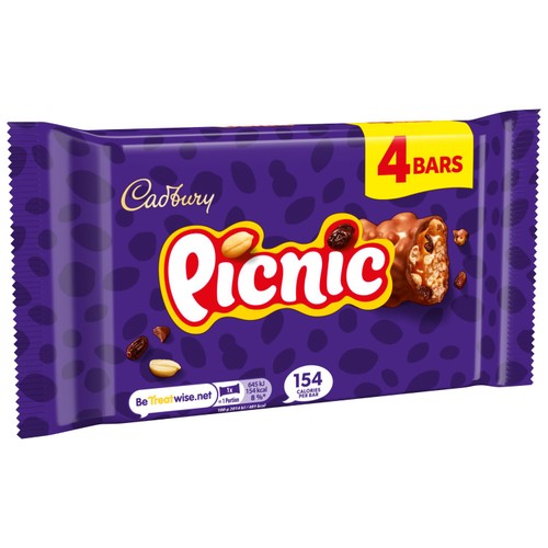 Cadbury Picnic Chocolate Bar Multipack