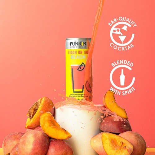 Funkin Peach On The Beach Nitro Can