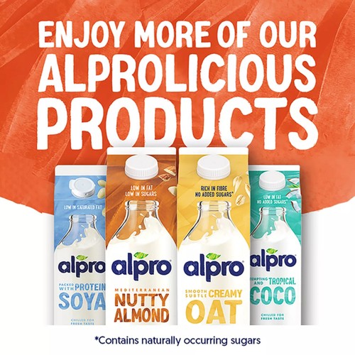 Alpro Soya No Sugar Chilled Dairy Free Drink