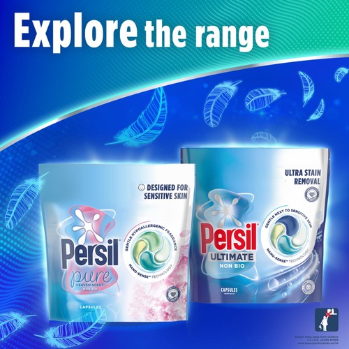 Persil Ultimate Non Bio Ultra Stain Removal Laundry Capsules 31 Washes