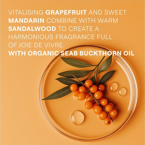 Weleda Natural Sea Buckthorn Creamy Body Wash, Vegan