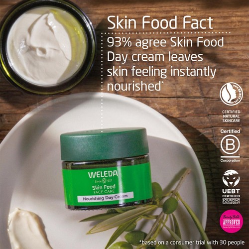 Weleda Skin Food Day Face Cream Moisturiser Natural Vegan Derma Tested