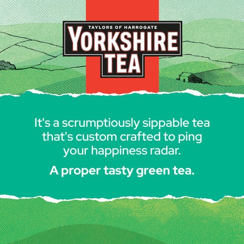Yorkshire Tea Green Tea with Mint Tea Bags