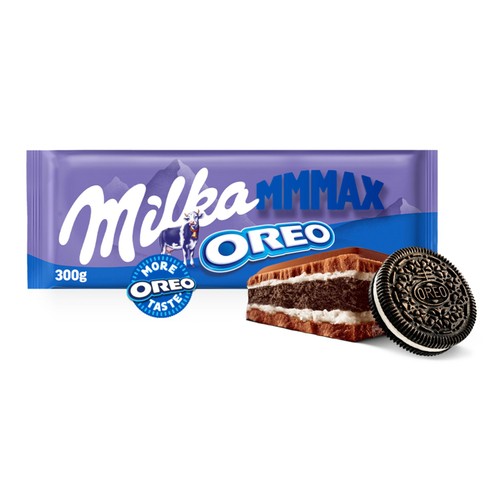 Milka Mmmax Oreo Chocolate Bar 
