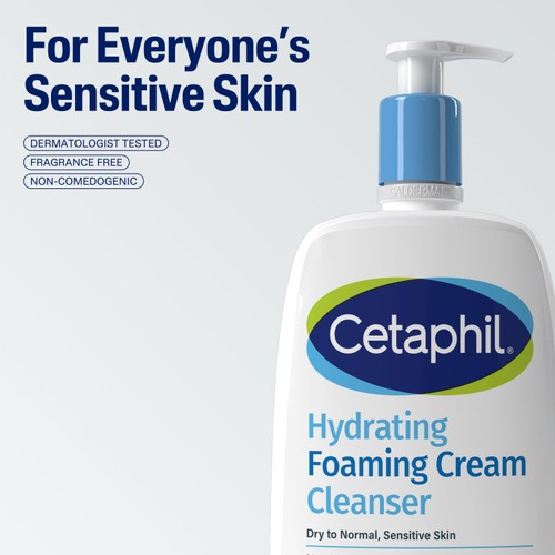 Cetaphil Hydrating Foaming Cream Cleanser