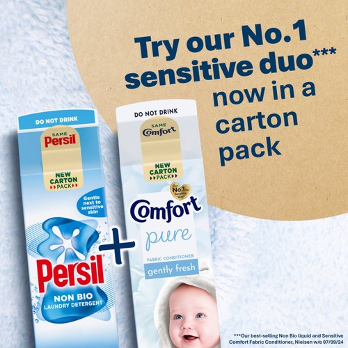 Persil Non Bio Laundry Detergent Washing Liquid 35 Washes