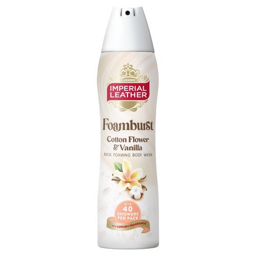 Imperial Leather Moisturising Foamburst Cotton Flower & Vanilla