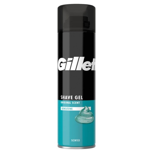 Gillette Classic Shaving Gel Sensitive Skin 