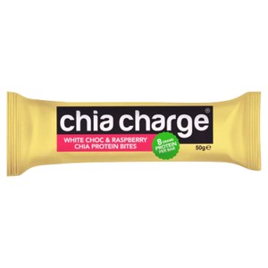 Chia Charge Protein Bite White Choc & Raspberry