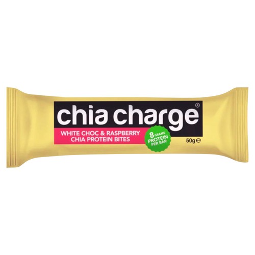 Chia Charge Protein Bite White Choc & Raspberry