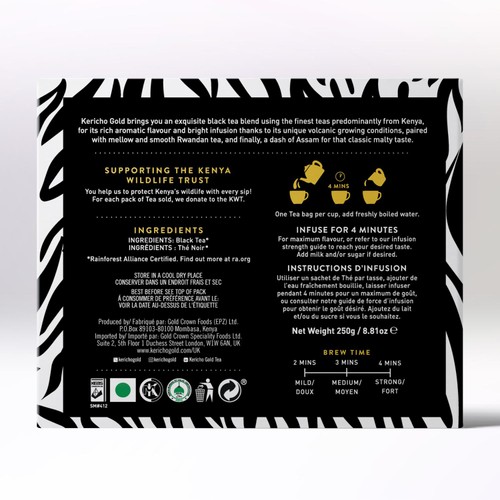 Kericho Gold Classic Black Tea 80s