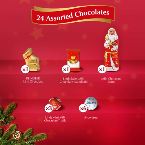 Lindt Milk Chocolate Advent Calendar