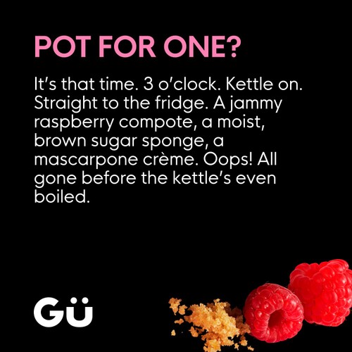 Gu Victoria Sponge Cake Pots