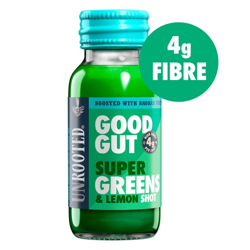 UNROOTED Super Greens, Lemon & Baobab Single Shot