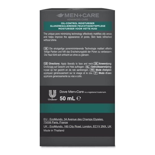 DOVE MEN CARE Oil Control Moisturiser