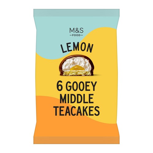 M&S 6 Ultimate Lemon Teacakes