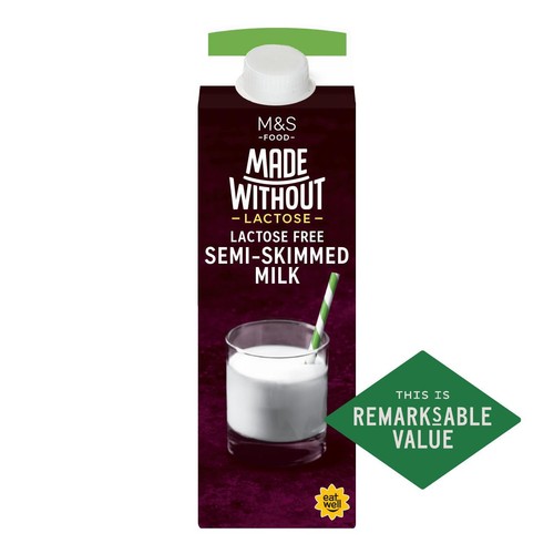 M&S Made Without Semi Skimmed Milk
