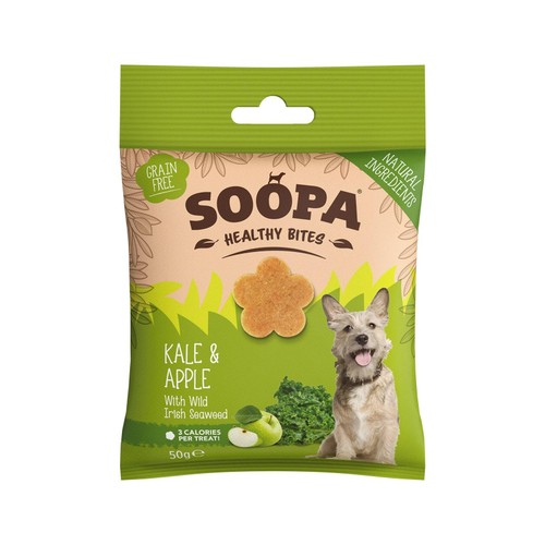 Soopa Kale & Apple Healthy Dog Treat Bites 