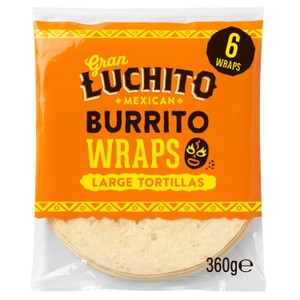 Gran Luchito Burrito Wraps 360g