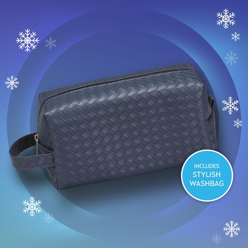 NIVEA MEN Time To Get Set, Sensitive Washbag Gift Set